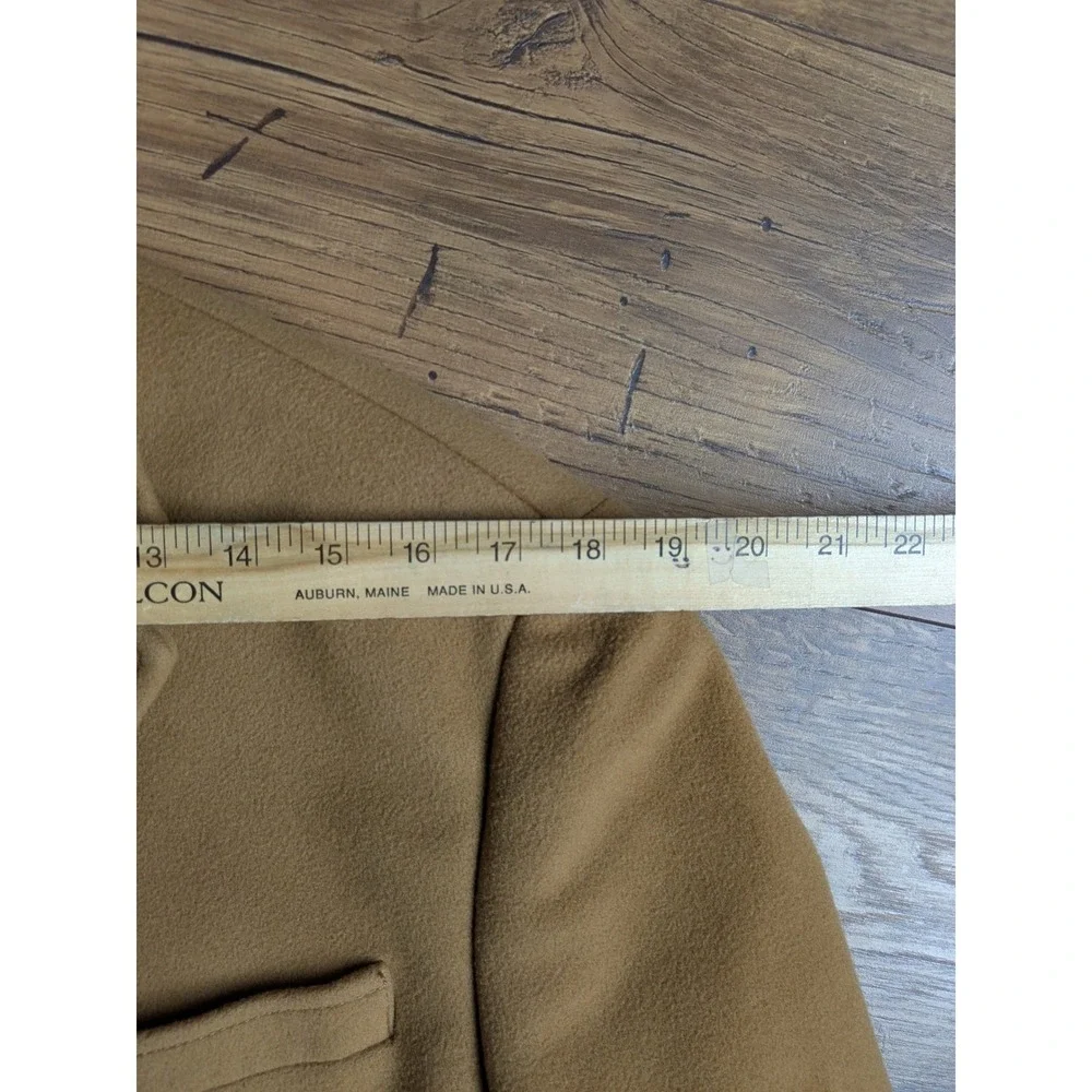 J‎ Crew Ludlow Wool Cashmere Top Coat Camel Tan Mens Size 40S